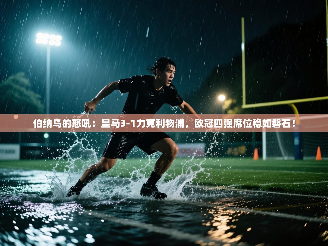 伯纳乌的怒吼：皇马3-1力克利物浦，欧冠四强席位稳如磐石！  第1张